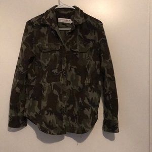 camo denim jacket
